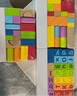 Hape(德國)進口山毛櫸木質(zhì)玩具80粒數(shù)字字母積木寶寶生日禮物E8022 曬單實拍圖