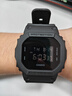 卡西歐（CASIO）G-SHOCK系列經(jīng)典小方塊街頭時(shí)尚運(yùn)動(dòng)防水防震方形手表男送禮推薦 新款新LED燈小方塊DW-5600UBB-1 曬單實(shí)拍圖