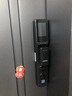 飛利浦（PHILIPS）智能門(mén)鎖電子密碼鎖指紋密碼鎖WIFI智聯(lián)防盜門(mén)鎖 301VP黑 曬單實(shí)拍圖