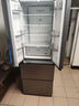 美的（Midea）【國家補貼至高20%】MR-417WFPE銀法式多門四開門嵌入式60CM超薄嵌入式一級雙變頻家用電冰箱 MR-417WFPE 流蘇銀 曬單實拍圖