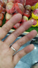 中國黃金（CHINA GOLD）招財貔貅戒指男足銀開口可調(diào)節(jié)指環(huán)七夕情人節(jié)生日禮物送男女友 招財貔貅戒指【品牌禮盒】 曬單實拍圖