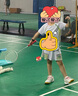 ASK JUNIOR女童套裝2025夏季新品漸變網(wǎng)眼透氣涼爽拼接插肩袖短袖半裙網(wǎng)球服 淡紫色 140 曬單實(shí)拍圖