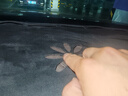 HAPOWER汽車中控臺(tái)防曬墊儀表臺(tái)避光墊車前墊儀表盤工作臺(tái)前臺(tái)鋪墊遮光墊 蒂塔蘭翻毛皮-無痕定制【前墊】 意大利高端進(jìn)口【真正避光防曬】 曬單實(shí)拍圖