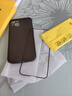 奶小鴨 適用蘋果13手機(jī)殼 iphone13保護(hù)套鏡頭全包超薄透明磨砂防摔軟殼男女款 深空黑 曬單實(shí)拍圖