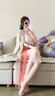 JIOESC古風(fēng)漢服情趣內(nèi)衣2025新款性感睡衣制服人妻激情床上羞恥約會(huì)戰(zhàn)袍 玉簪花粉套裝 均碼 【80-120】 曬單實(shí)拍圖