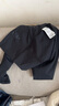 耐克（NIKE）女健身褲 春秋緊身瑜伽褲 彈力貼身 DM7024-010 黑 M 曬單實(shí)拍圖