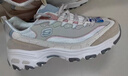 斯凱奇（Skechers）七夕禮物奶茶熊女鞋夏季老爹鞋軟底透氣熊貓鞋休閑運動鞋149238 曬單實拍圖