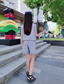 諾佳微淇女童夏套裝2025新款洋氣時(shí)髦好看花邊夏裝女孩休閑運(yùn)動(dòng)短褲兩件套 灰色 160 曬單實(shí)拍圖