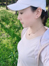 伊燦不掉色羅馬數(shù)字鈦鋼項鏈女夏輕奢小眾復古鎖骨鏈個性時尚甜酷頸鏈 不掉色黑白雙面羅馬數(shù)字鈦鋼項鏈 曬單實拍圖