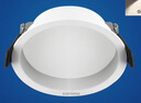 飛利浦（PHILIPS）筒燈嵌入式LED客廳全金屬防眩過(guò)道燈5瓦75-78mm暖黃光3000K 曬單實(shí)拍圖