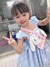 G.DUCKKIDS朱迪兔子警官洛麗塔公主裙兒童衣服夏裝小女孩生日裙子兒童cos服 藏青色裙子+裙撐 120 （建議身高110cm  6-7歲）c 曬單實(shí)拍圖