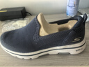 斯凱奇（Skechers）男鞋夏季透氣網(wǎng)面閃穿健步鞋輕便一腳蹬運(yùn)動(dòng)休閑鞋子男送父親禮物 曬單實(shí)拍圖