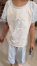 芬騰兒童睡衣男童2025年夏新品純棉短袖七分褲中大童家居服套裝 曬單實(shí)拍圖