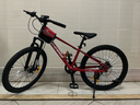 京東京造 24英寸青少年山地車自行車鋁合金禧瑪諾7速碟剎成年人學生紅色 曬單實拍圖