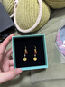 千葉珠寶 黃金足金淡水珍珠瑪瑙耳吊 玲瓏如意溫婉典雅古法 工藝 計價 黃金淡水珍珠瑪瑙耳吊/支持多退少補 金重約6.35g/含工費 曬單實拍圖