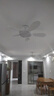 TCL全光譜護眼風扇燈客廳吊扇燈餐廳燈風扇一體電風扇吊燈 吸頂白色-46寸五葉-變頻-遙控 曬單實拍圖