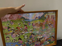 VINLAA為?拼圖1000片成人版熊貓小樂的春天拼圖大場景14歲卡通diy禮物 小樂的春天 曬單實(shí)拍圖