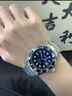 LOEGSINS瑞士手表男士機械表全自動品牌十大名表原裝進口夜變夜光超薄防水 【質(zhì)保十年】男款藍面銀鋼帶款 41mm 曬單實拍圖