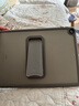 酷思麥2025款蘋(píng)果air7/6/5保護套ipad10代后殼pro11英寸A2602平板殼ipad7適用mini6/7支架ipad9磨砂硬殼 【一體支架深空灰】+鋼化膜 iPad7/8/9(10.2英 曬單實(shí)拍圖