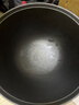 王源吉鑄鐵烤肉盤燒烤盤古法手工鐵鍋水煎包煎蛋早餐鍋平底鐵鍋煎鍋36cm 曬單實拍圖