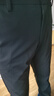 莊吉【輕奢桑蠶絲】休閑褲男士新款四季商務(wù)通勤抗皺透氣男褲長褲子 曬單實拍圖