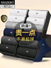 莫代爾10雙同款男士中筒襪100%純棉抗菌春夏季商務(wù)休閑襪子黑色長筒男襪 【純棉商務(wù)】黑色 10雙 均碼 【建議39-44碼穿著】 曬單實(shí)拍圖