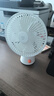 米家 小米桌面小風(fēng)扇 臺式手持迷你便攜充電風(fēng)扇小型 戶外露營宿舍辦公室家用 7羽葉大風(fēng)量 曬單實(shí)拍圖