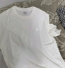 森馬短袖T恤男情侶裝純色百搭夏季休閑上衣中性寬松101324100214 曬單實拍圖