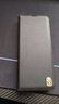 卡倫頓（karen burton kB）適用三星zfold5手機(jī)殼翻蓋式z fold5折疊屏保護(hù)套全包防摔支架真皮套高檔保護(hù)殼心系天下男女款 三星 ZFold5【玄黑色】頭層牛皮丨全包設(shè)計(jì) 曬單實(shí)拍圖