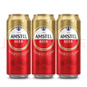 喜力旗下 Amstel紅爵啤酒500ml*3聽  曬單實(shí)拍圖