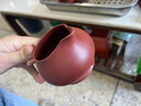 御壺茗香 宜興原礦紫砂大紅袍公道杯純手工創(chuàng  )意茶道配件 大紅袍公道杯 曬單實(shí)拍圖