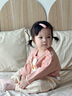 幼歌（YOUGE）嬰幼兒秋季新款柔軟寬松休閑褲親膚舒適束腳純色衛(wèi)褲潮 炒米 80 cm 曬單實(shí)拍圖