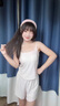 另約帶胸墊睡衣女夏季天新款莫代爾可調節吊帶短褲甜美少女家居服套裝 X1425FE 粉色 固定胸墊 L 曬單實(shí)拍圖