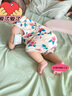 nest designsX Frida聯(lián)名嬰兒連體衣新生寶寶衣服家居服兒童爬服 Frida藝術(shù)之花 80cm 曬單實拍圖