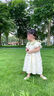 G.DUCKKIDS小黃鴨女童連衣裙夏裝夏季2025新款寶嬰幼兒童洋氣純棉小飛袖裙子 米杏色 兒童純棉刺繡公主裙 100 曬單實(shí)拍圖