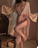 麗紗蓓兒情趣內(nèi)衣復古漢服制服誘惑睡衣國潮睡裙角色扮演sm國風長裙七情人 極度誘惑古風漢服 均碼 【80-120斤】 曬單實拍圖