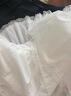 桂岐 白色蕾絲蛋糕短裙女夏季甜美法式高腰花邊a字裙芭蕾蓬蓬半身裙 白色 S 曬單實(shí)拍圖