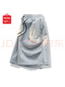 名創(chuàng)優(yōu)品（MINISO）速干短褲男夏季百搭休閑寬松冰絲褲中褲男士潮流沙灘褲衩子外穿潮 灰藍(lán) L 175 (品控嚴(yán)格) 曬單實(shí)拍圖
