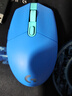 羅技（G）G102二代游戲鼠標(biāo)有線(xiàn)電競(jìng)鼠標(biāo)輕量化設(shè)計(jì)小手鼠標(biāo)RGB燈光宏編程吃雞8000DPI 藍(lán)色 防滑貼禮盒 曬單實(shí)拍圖