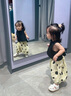 G.DUCKKIDS童裝女童夏裝套裝兒童夏季2025新款小背心波點(diǎn)褲子休閑裝女孩衣服 圖片色 100 尺碼2~3歲【 90-100cm】cm 曬單實(shí)拍圖