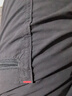 迪卡儂TREK100速干褲薄款戶外徒步登山褲透氣彈力男款黑灰色44-5164860 曬單實拍圖
