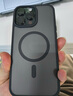 摯衛(wèi)士【膚感磁吸】適用蘋果16Promax手機殼iPhone16Promax保護套磁吸無線充電超薄防摔親膚磨砂 午夜黑 曬單實拍圖
