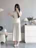 CARESS & KUDOS商場(chǎng)同款官方小ck銀色細(xì)高跟鞋女2025新款情人節(jié)成人生日禮物婚鞋 香檳色 7.5cm -（舒適羊皮墊） 35 曬單實(shí)拍圖