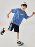 多多家男童夏季網(wǎng)眼套裝兒童透氣T恤舒爽運(yùn)動(dòng)短褲迷彩戶(hù)外中大童兩件套 曬單實(shí)拍圖