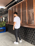卡賓板鞋男鞋夏季薄款透氣小白鞋子男潮牌簡(jiǎn)約百搭低幫休閑鞋男平底鞋 白色 41 【標(biāo)準(zhǔn)皮鞋尺碼】 曬單實(shí)拍圖