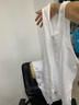 浪莎背心男純棉中老年修身運動健身全棉吸汗透氣隱形高彈男士打底衫 曬單實拍圖