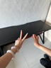 錦汐電腦桌臺(tái)式游戲直播電競(jìng)桌宿舍學(xué)習(xí)桌子床邊書桌寫字辦公桌工作臺(tái) 【暗夜修羅】碳纖維-160CM+配件 曬單實(shí)拍圖