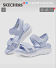 斯凱奇（SKECHERS）七夕禮物涼鞋女士夏季運(yùn)動(dòng)休閑鞋外穿透氣沙灘鞋軟底涼拖鞋119823 曬單實(shí)拍圖