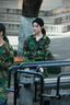 際華三五六五軍訓迷彩服套裝男女大學生軍訓服套裝夏季薄款上衣褲子草綠色服裝 灰迷【數(shù)碼】套裝(六件套)備注鞋碼 170 曬單實拍圖
