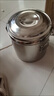 小金人不銹鋼保溫桶商用大容量奶茶桶飯桶湯桶開(kāi)水桶雙層保溫桶帶水龍頭 30L無(wú)龍頭 曬單實(shí)拍圖